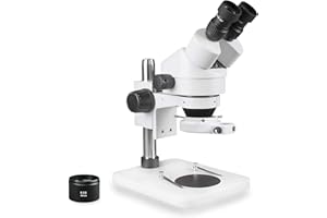 Parco Scientific PA-1EX-IFR09W Binocular Zoom Stereo Microscope | 10x Widefield Eyepiece | 0.7X—4.5X Zoom Range, 7X—45x Magni