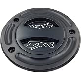 Motorcycle Gas Cap Fuel For Kawasaki Zx 14R Z1000 10R 9R 6R 636 Zzr600 650R Er-6 Black by SMT-MOTO