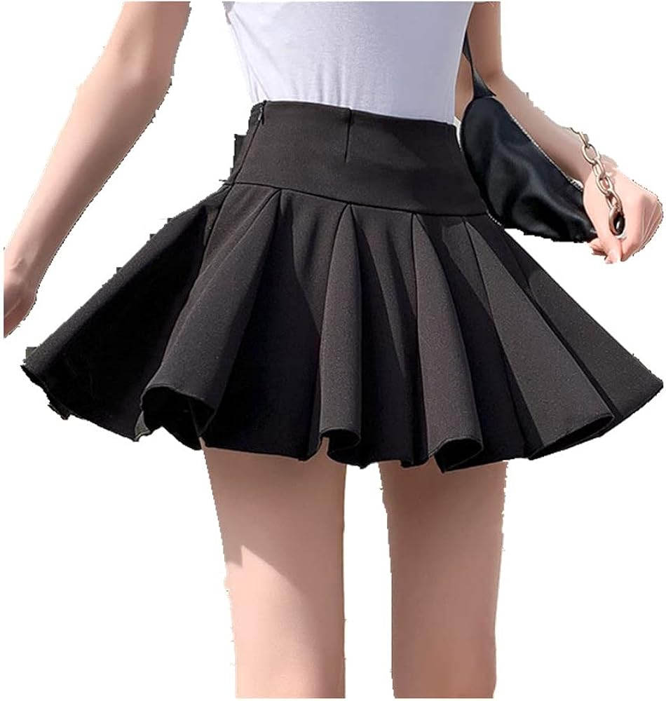 N\P Summer Women's Mini Pleated Skirt Sweet Cute Dance Rehearsal