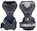 Cobra Grips PRO Weight Lifting Gloves Heavy Duty Straps Alternative to Power Lifting Hooks for Deadlifts with Built in Adjustable Neoprene Padded Wrist Wrap Support Bodybuilding (PRO Black Leather)