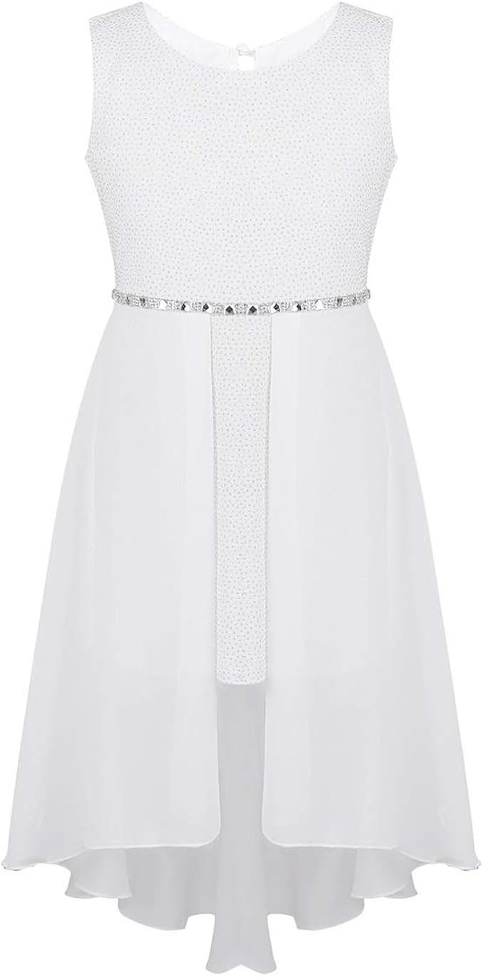 Bazhahei Robe De Princesse Bebe Filles Robe De Bapteme Blanc En Dentelle Arc En Ciel Robe De Anniversaire Soiree 1 6 Ans Bebe Vetements Lawawarenesssociety In