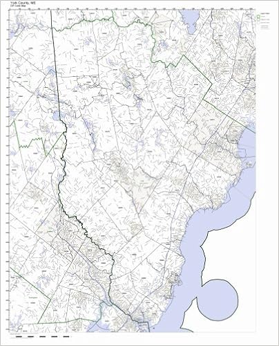 York Maine Zip Code Map York County, Maine Me Zip Code Map Not Laminated: Office Products:  Amazon.com