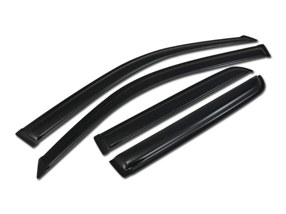 R&L Racing Smoke Nonin Channel Window Deflector Sun/Rain