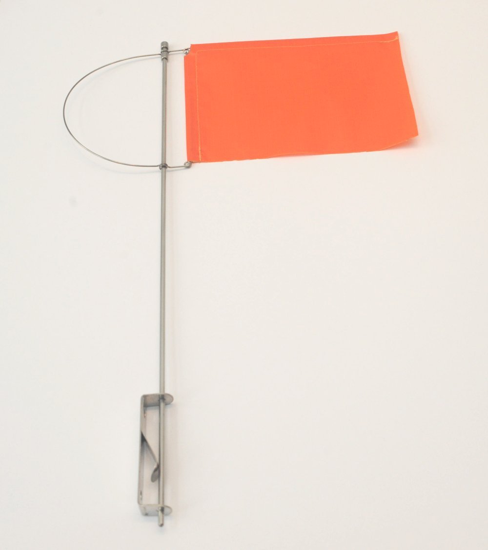 New Marre Marine Pennant with a towel holder, Orange, 100 mm