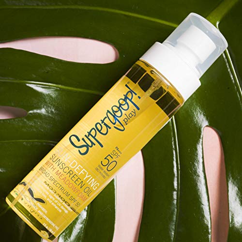 Supergoop! SunDefying Sunscreen Oil SPF 50, 5 fl oz Hydrating