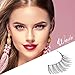 Fake Eyelashes Wenida 5 Pairs Reusable 100% Handmade Soft Long Thin Natural look False Eyelashes