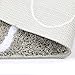 HEBE Microfiber Bathroom Rugs Mats Geometric, Non Slip Absorbent Bath Rugs Floor Mat Machine Washable, 20