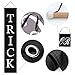 OurWarm Halloween Decorations Outdoor - Trick or Treat Door Set, Halloween Hanging Sign for Front Door or Indoor Home Décor