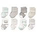Luvable Friends baby boys Newborn and Terry Socks, Owl, 0-6 Months US