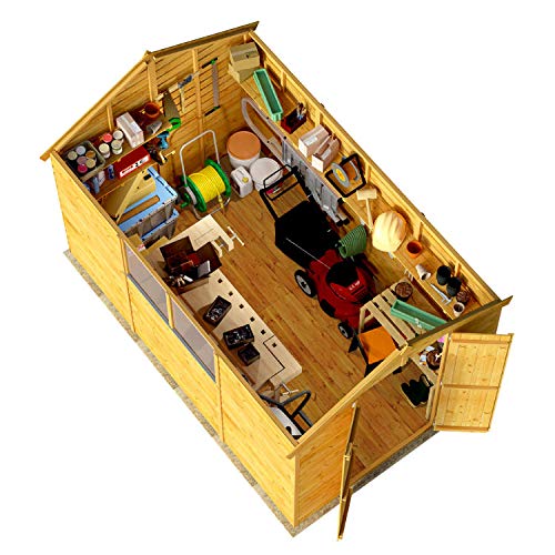 Overlap Garden Shed 10x6 Apex BillyOh - ASTONSHEDSUK