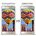 OMOTON Tempered Glass Screen Protector Compatible Samsung Galaxy S6 (2 Pack)