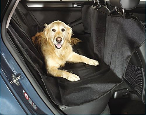 Jetlifee Pet Car Seat Cover For Dogs &amp;Cats | Waterproof Convertible Backseat Polyester Protector With Adjustable Straps | Protect Upholstery From Dander, Hair &amp; Dirt | For Cars, Jeeps, SUVs &amp; Vans