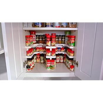 Spicy Shelf Deluxe Spice Cabinet Organizer