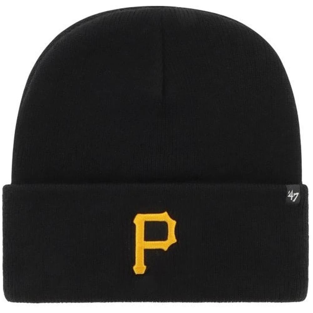 47 Brand Knit Beanie - Haymaker Pittsburgh Pirates Black