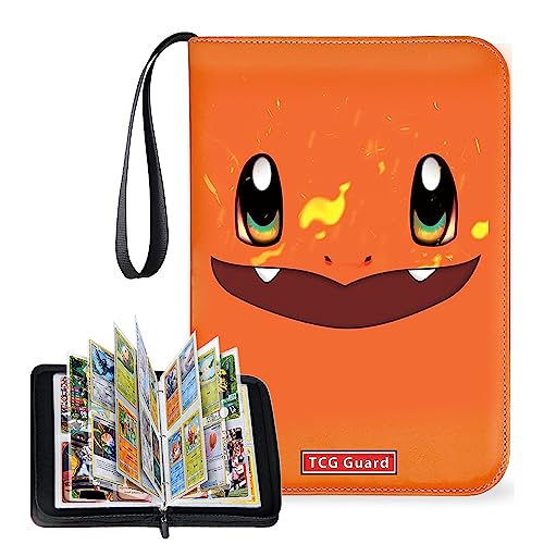 SupAI Binder for Pokemon Cards with Sleeves, Card Holder Binder for Pokmon  Trading Cards, Holds Up