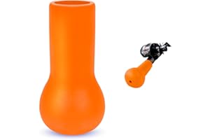 KLFOHO Fishing Rod Butt Cushion, Portable Belly Top Pole Bracket Fish Rod Belly Spherical Barrel, Shock Absorption EVA Foam Stand Up Fishing Pole Holder Base Support for Better Control