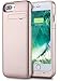 iPhone 8 Plus/iPhone 7 Plus Battery Case, Peyou 4000mAh Ultra Slim Extended Backup Power Bank Battery Charger Case Cover with Kickstand for iPhone 8 Plus, 7 Plus, 6 Plus, 6S Plus 5.5
