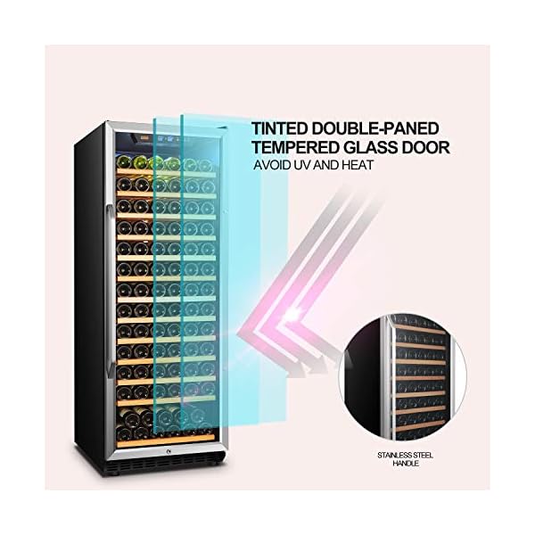 Lanbo-Built-in-Compressor-Wine-Chiller-Single-Zone-Wine-Cellar-Fridge-149-Bottle