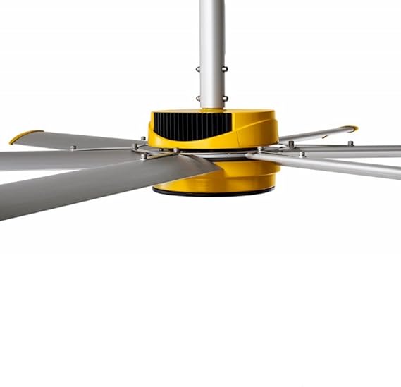 Big Ass Fans 3600 Universal Mount 6 Silver Blades Ceiling Fan