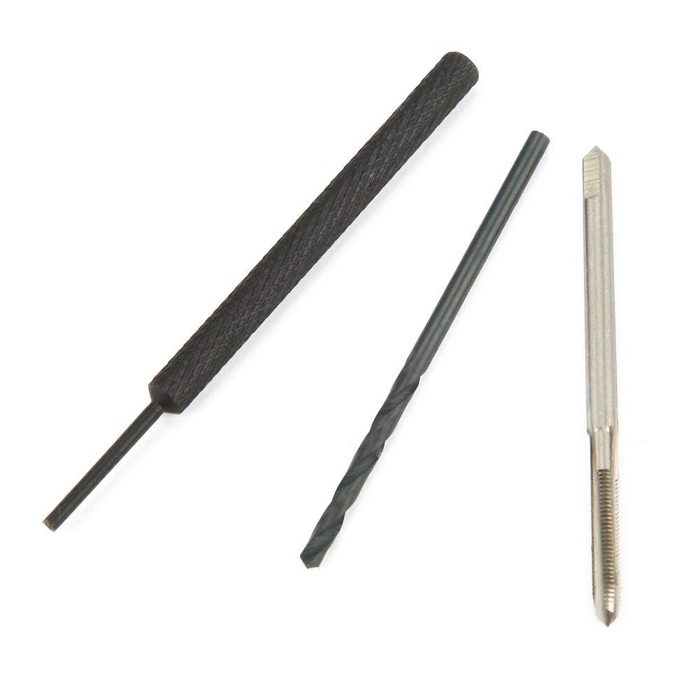 Thread Repair Tool, M20.4 Screw Threaded Inserts Repair Tool Set Wire Insert Installation Kit Rivets Thread Repair Set: Industrial & Scientific