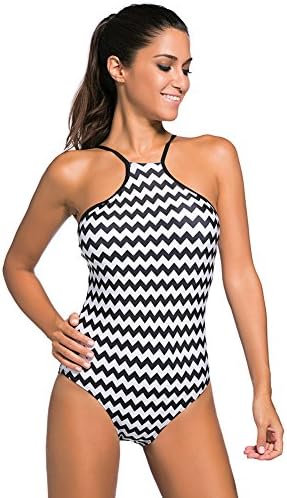 WYMNAME Swimsuits for Women one Piece,High Waisted Swimwear Sexy Bathing Suit-C S