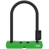 ABUS ARCO 410 Ultra Padlock with Cobra Cable | Abus Ultra 410 U-Lock with Cobra Cable, 3.9x9", Keyed, Durable Steel Security