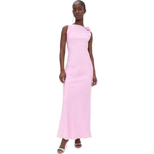 light blue maxi dress strapless Shona Joy - La Lune Strapless Column Maxi Dress - Powder Blue