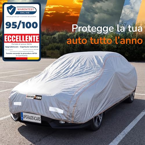 Upgrade4cars Outdoor Car Cover 2026 Version Waterproof | Complete Cover for All Seasons | Universal Car Cover Sedan – XS (375 x 172 x 120 cm)