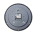Travelwey Home Wall Clock Battery Operated, No Bells, No Whistles, Simply Hang and Go, Silent and Non Ticking, Glass Front Wall Clocks, Big Bold Digits