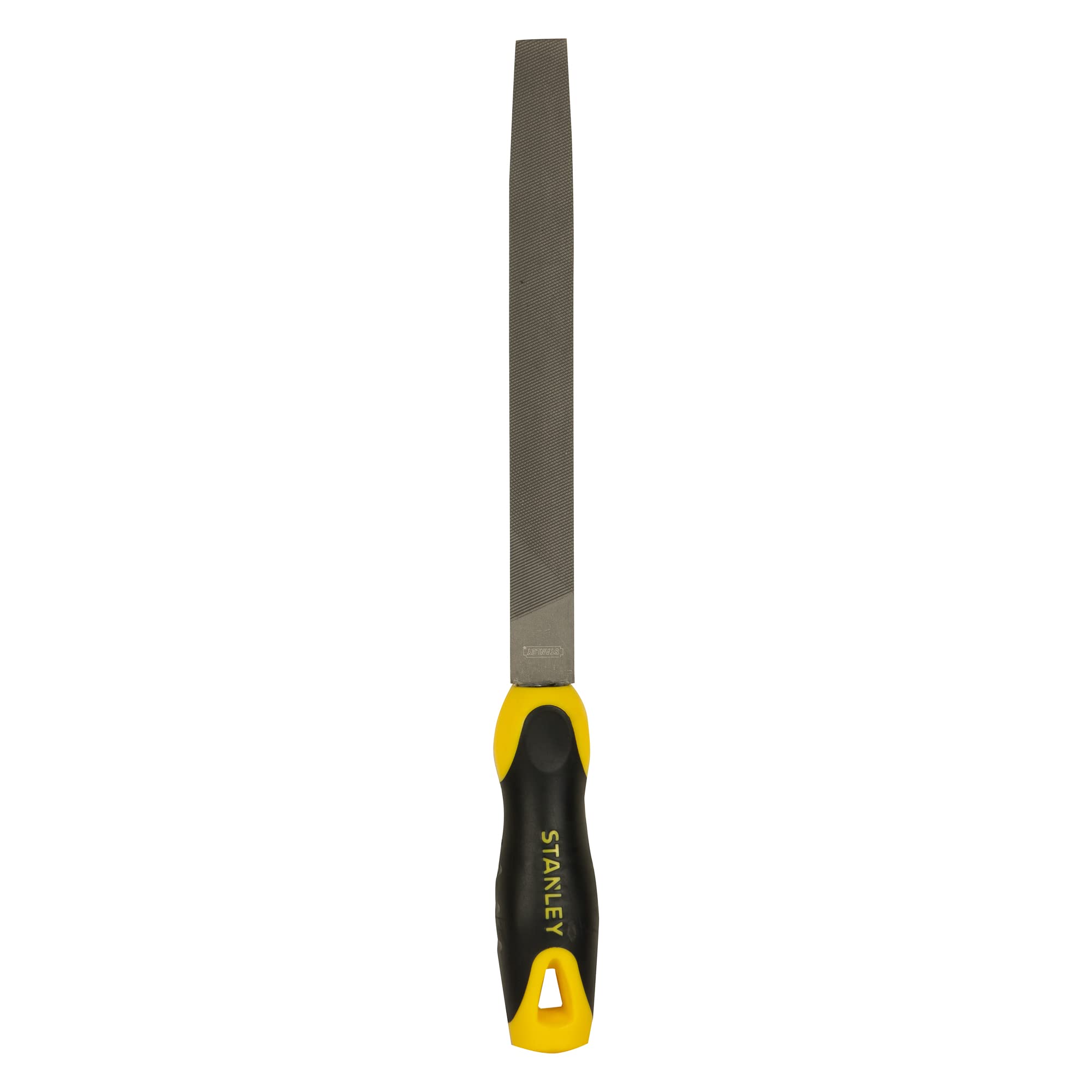 STANLEY 8" Half Round Carbon Steel Blade Hand File Bastard Cut, 0-22-501