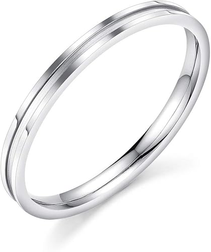 Amazon Yoursfs 指輪 レディース メンズ シンプル ステンレス 316l 指輪 ファッション ピンキーリング 男女兼用 細身 リング つや消し アクセサリー プレゼント シルバー 13号 リング 通販