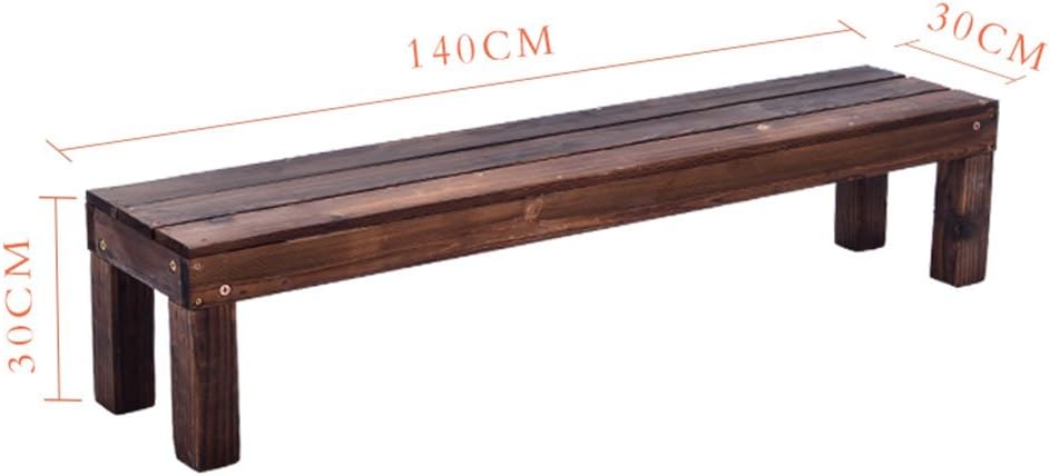 Amazon Com Flower Stand Flower Pot Plant Holder Display Rack Plant Pot Rectangular Bench Stand Of Wood Indoor Outdoor Garden Size 1503030cm Garden Outdoor