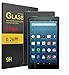Fire HD 8 2016 Screen protector,KuGi Fire HD 8 (2016/2017released) Screen protector , 9H HD clear Tempered Glass Screen Protector for All-New Amazon Fire HD 8 Case/New Fire HD 8 2017 Tablet (2 pack)