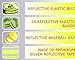 Mr Visibility Reflective Safety Gear Set | Reflector Bands + Reflective Belt + Hi Vis Baseball Cap | Made of Silver Tape High Visibility for Running Gear, Walking, Biking | Adjustable & Lightweight