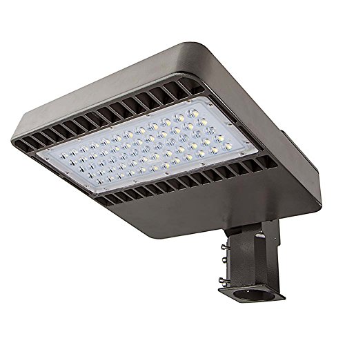 LED Parking Lot Lights 150w Street Lighting 16500lm AC90-265V Shoebox Area Light for Path Garden and Outdoor Places IP65 Waterproof (150W)