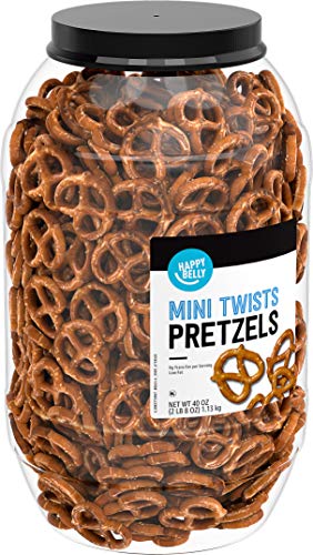 AMAZON GROCERY, MINI TWIST PRETZELS, 40 OZ
