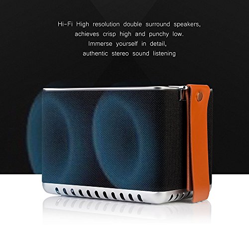 Sonicgrace-WIFI-Internet-Radio-Bluetooth-Speaker-with-8-High-Definition-Touchscreen-8-Hour-Playtime-Metal-Structure-with-HD-Sound-Extra-BassBlack