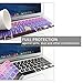 All-inside Dark Purple Ombre Color Keyboard Skin for MacBook Pro 13