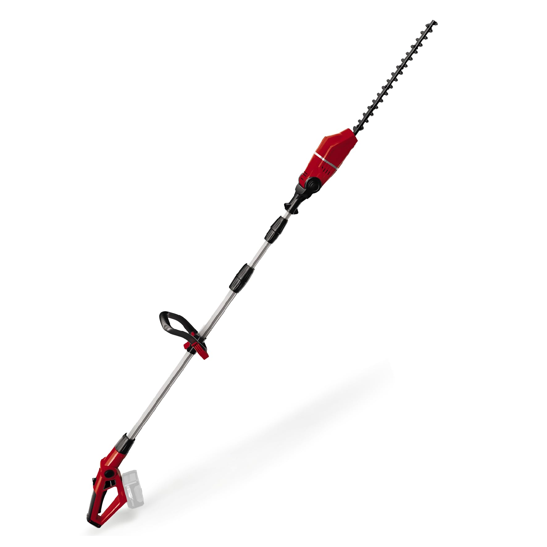 Einhell Cordless Long Reach Hedge Trimmer 18V Power X-Change, Lightweight Telescopic Hedge-Cutter with Extendable Pole, Without Battery GE-HH 18/45 Li T Solo Pole Hedge Trimmer