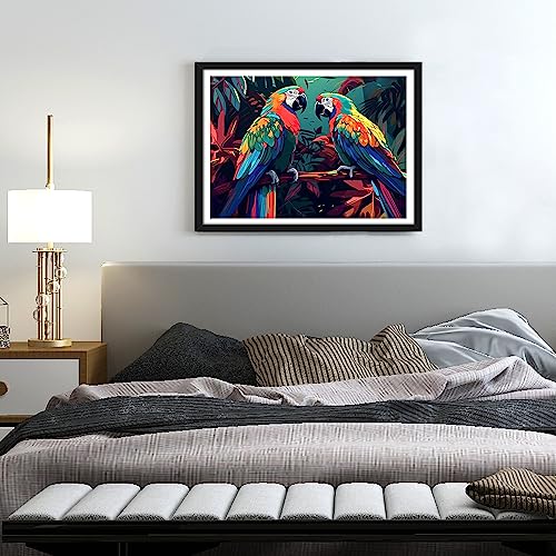 11x14 Picture Frame Set of 4 Black Wood Horizontal & Vertical, 4Pcs 14x11 Digital Poster Photo Frame with Mat, Bulk Frames for Wall Hanging Gallery or Tabletop Display