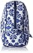 Vera Bradley Luggage Women's Large Zip Cosmetic Cobalt Tile Cosmetic Bag