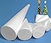Pandahall White Foam Crafts DIY Decorations Styrofoam Craft Supplies for Christmas , Wedding ,Party , School and Modeling Projects 10pcs (Cone)