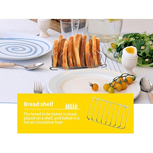 image for Air Fryer Accessories,niceeshop(TM) Deep Fryer Air Fryer Parts for Phi