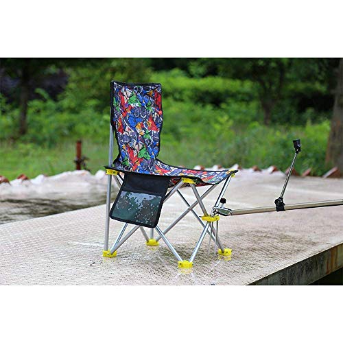 DXX-HR Folding Angelstuhl tragbaren Outdoor-Camping-Stuhl Strand-Picknick Stuhlsitz – Bild 6