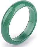 Auspicious Cloud Natural Green Jade Bracelet Bangle for Womens