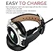 2 Pcs Samsung Gear S3 Charger Cable YiJYi Wireless Charging Dock + Micro-USB Cable for Samsung Gear Sport/Gear S3 Frontier/Gear S3 Classic Accessories Charger (black)
