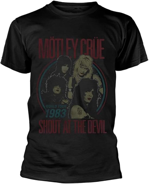motley crue shout at the devil shirt