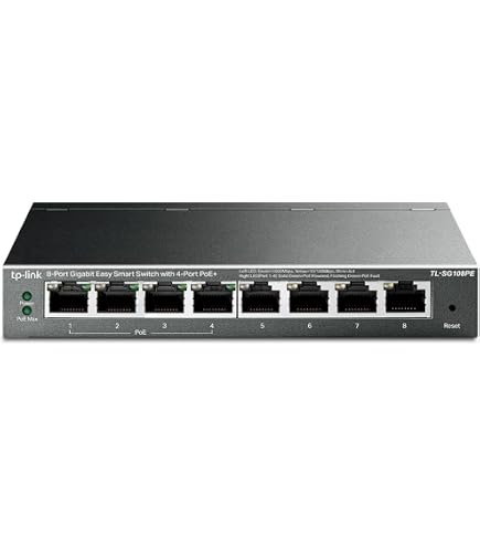 TP-Link TL-SX105 | Switch Ethernet Não Gerenciado de 5 Portas 10G