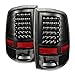 Xtune Euro LED Style Tail Light for Dodge Ram 1500 09-18 - 2500 3500 10-18 - Black Clear