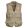Mens-Multi-Pocket-Zip-Mesh-Vest-Hunting-Fly-Fishing-Jacket-Outdoor-Travel-Photo-Director-Quick-Dry-Waistcoat-KhakiArmy-Green-L-XXXXL Mens-Multi-Pocket-Zip-Mesh-Vest-Hunting-Fly-Fishing-Jacket-Outdoor-Travel-Photo-Director-Quick-Dry-Waistcoat-KhakiArmy-Green-L-XXXXL